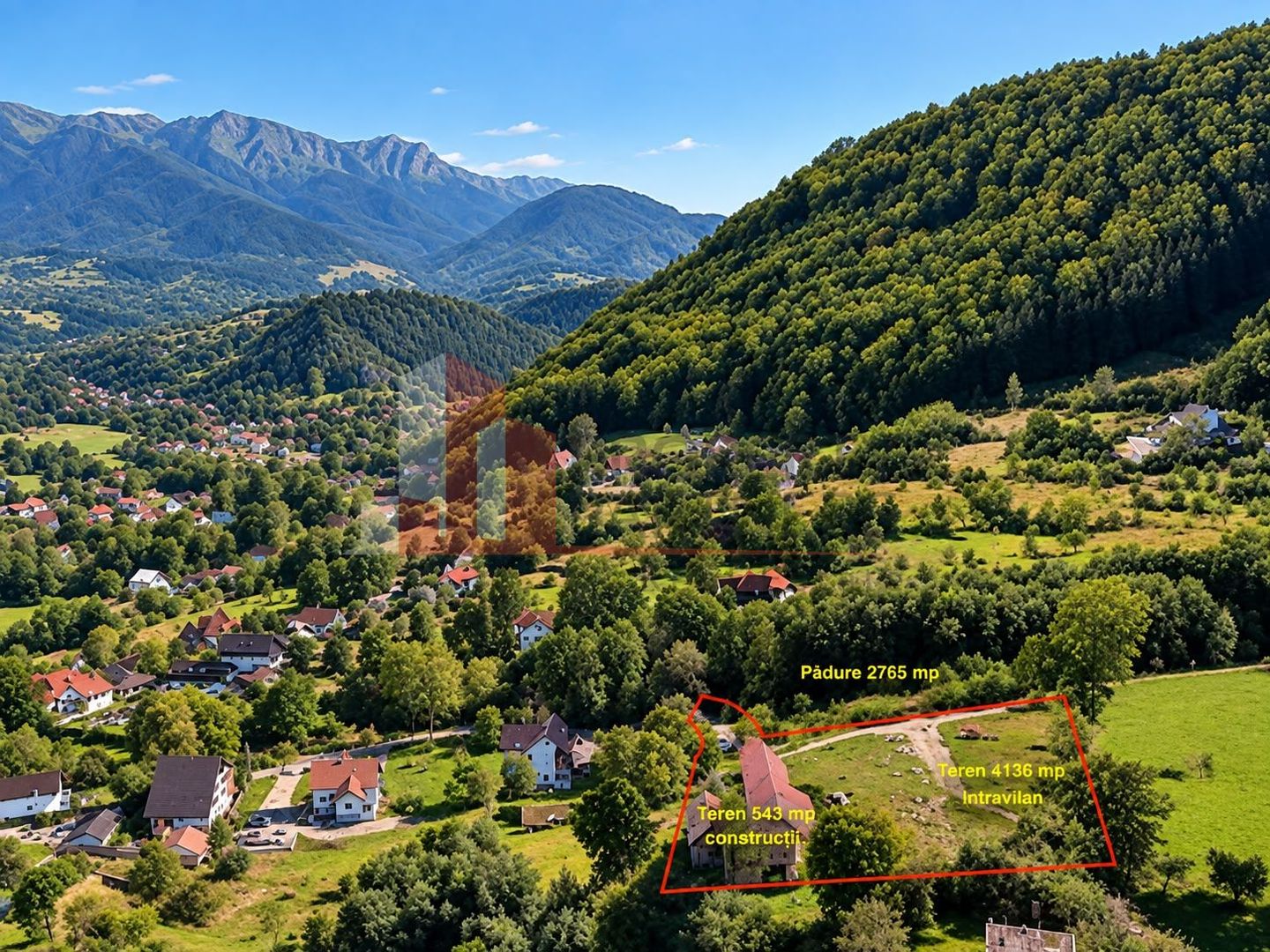 Teren 7.151 mp + casă tradițională în Predeluț–Bran - imaginea 5