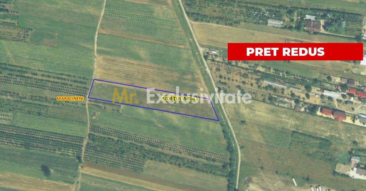 Oportunitate de investitie! Teren intravilan Maracineni 7545 mp
