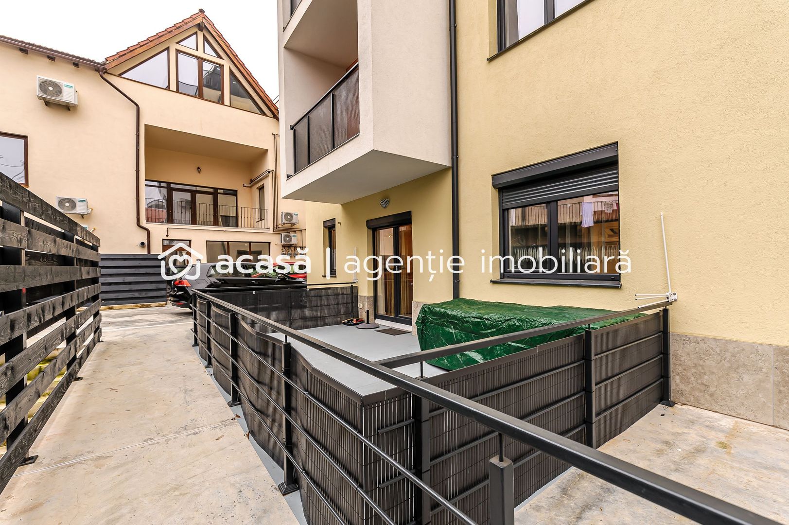 Imagine 3 - Apartament ultracentral în bloc nou, 2 camere cu terasa proprie