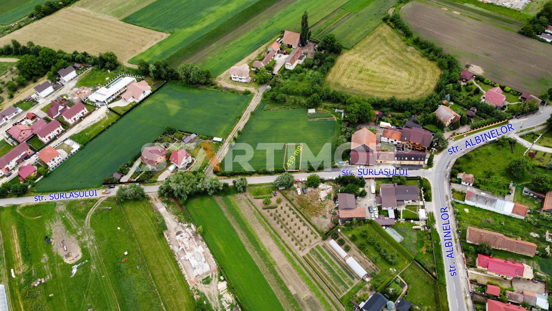 Teren intravilan construibil Stupini