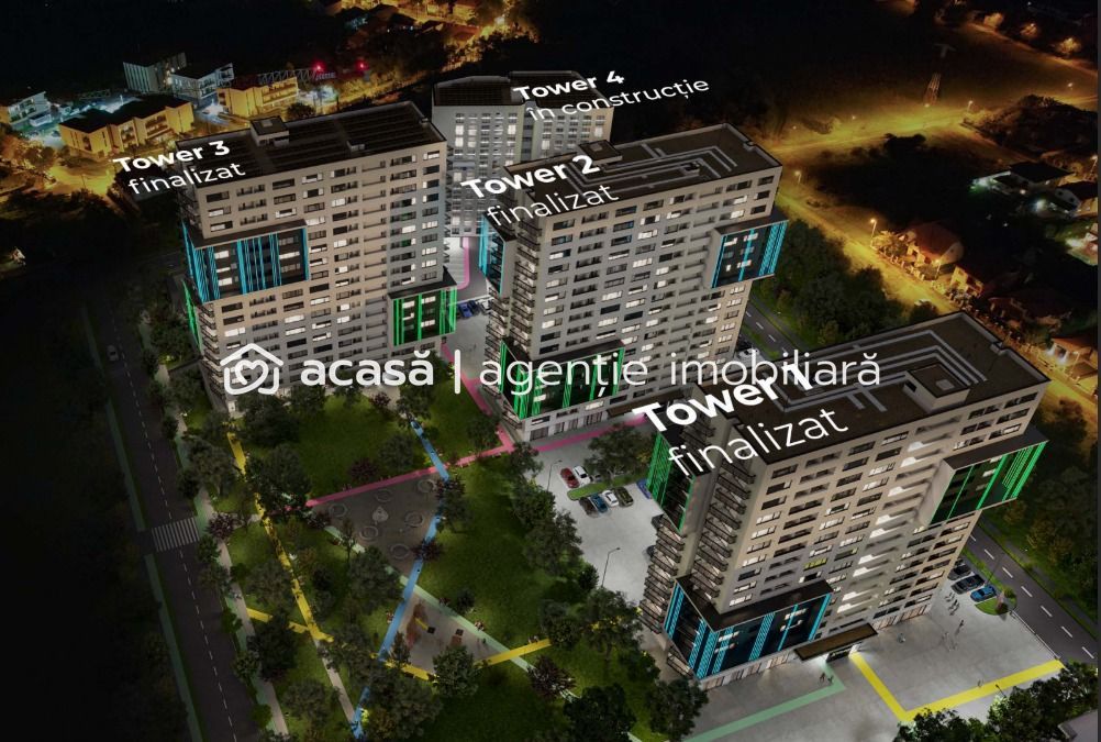 Imagine 1 - Apartament cu 3 camere și parcare subterană | XCity Timișoara