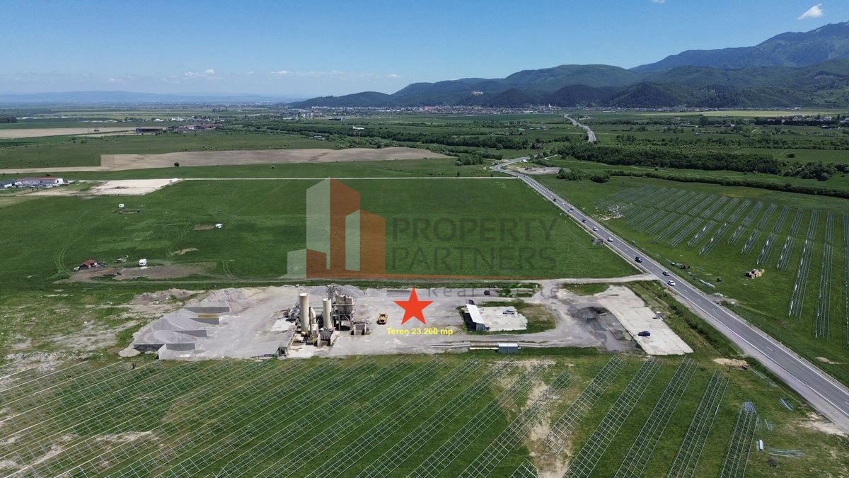 Teren pentru dezvoltare industrială/comercială 23.200 mp Râșnov DN73 - imaginea 2