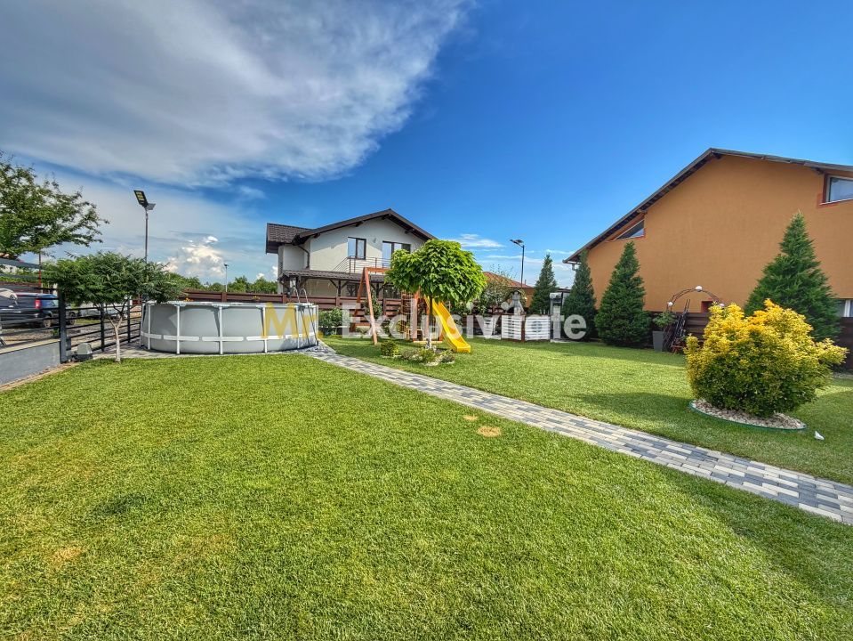 Casa moderna la cheie cu teren 485 mp Stefanesti - imaginea 6