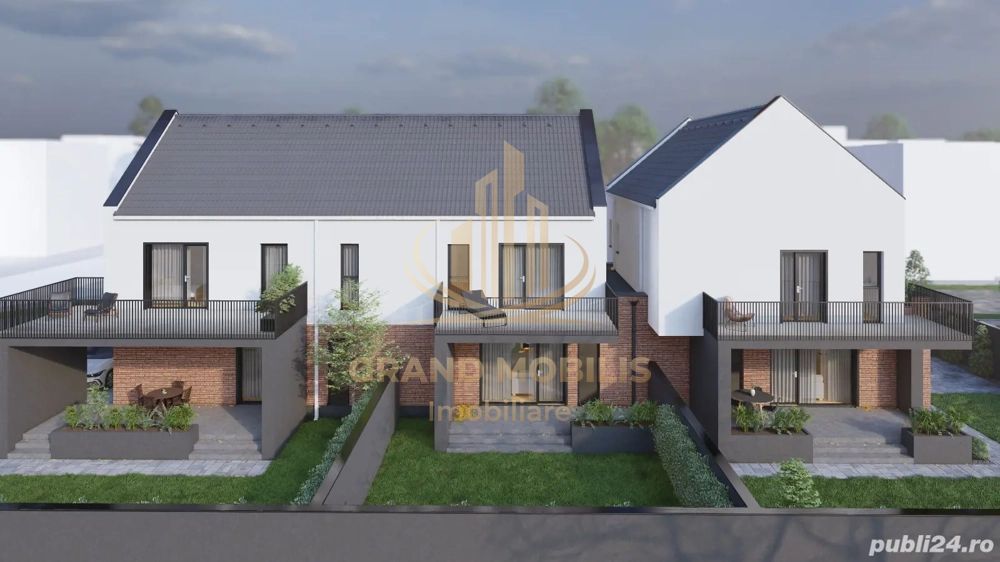Triplex Modern Sacalaz| 80 mp | 3 Camere | 200 mp Teren - imaginea 2