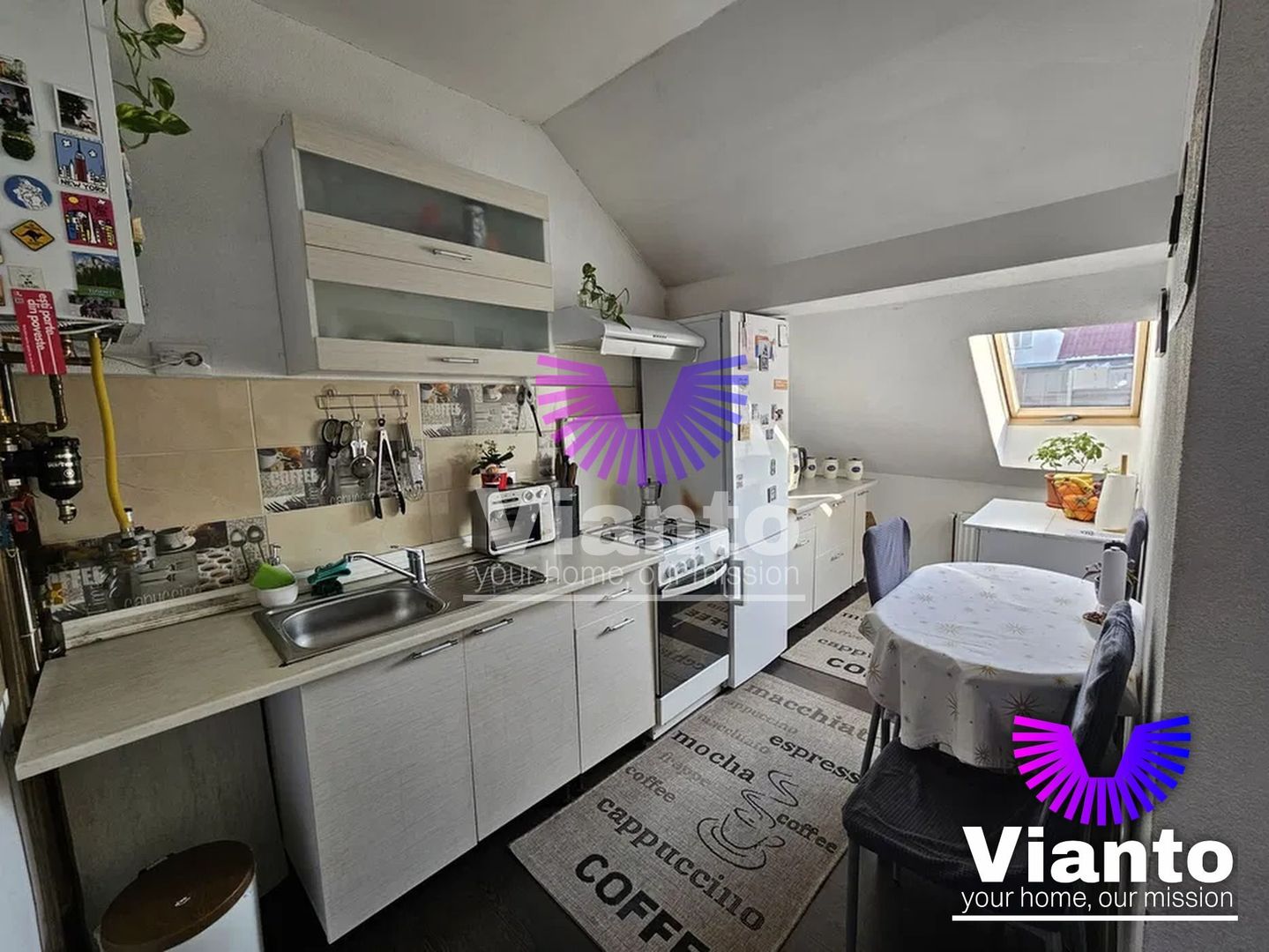 Apartament 2 camere la mansarda | Zona Turnisor | Bloc la curte