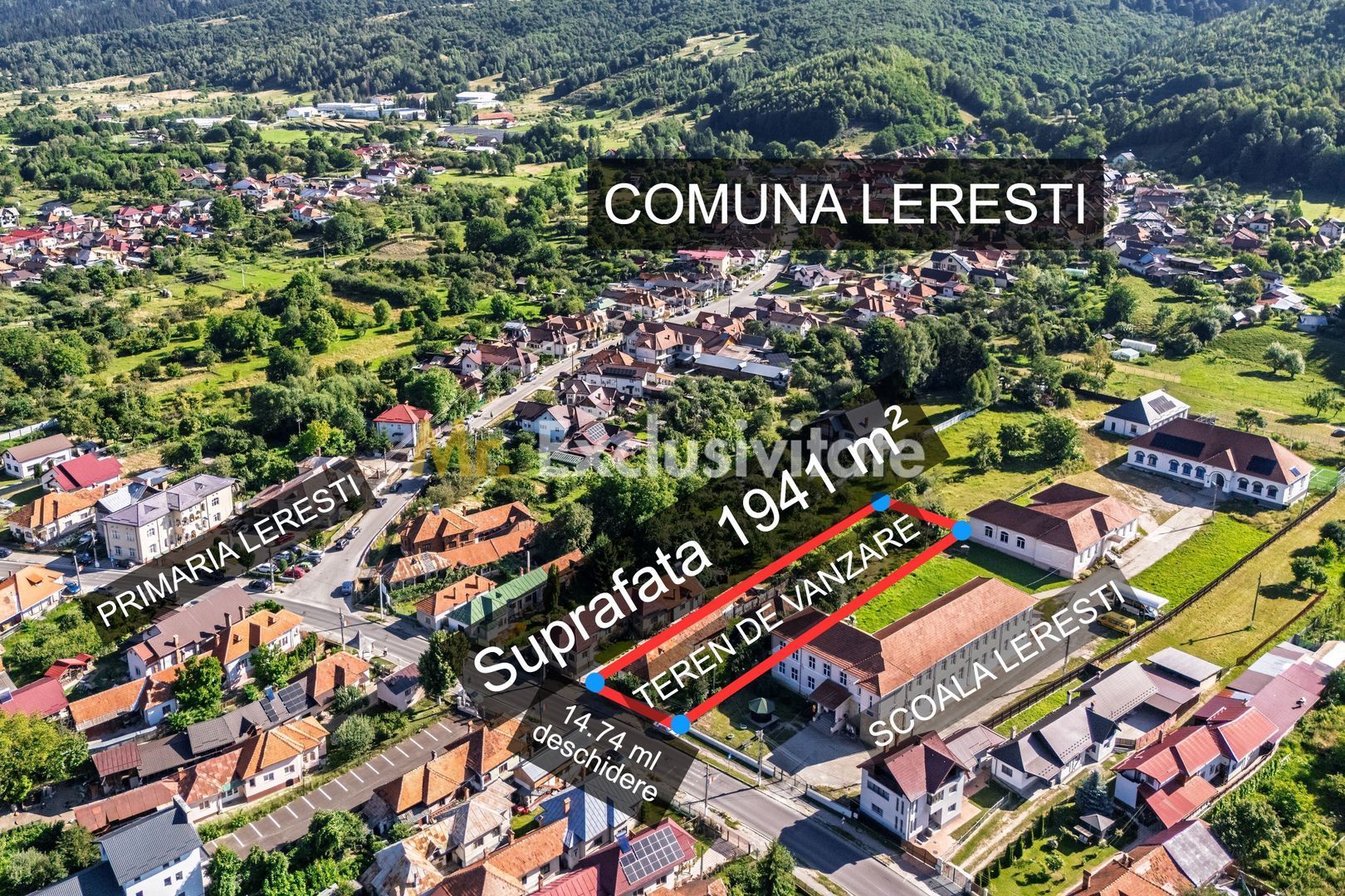 Teren cu potential exceptional 1941 mp– Centru Leresti | Campulung - imaginea 3