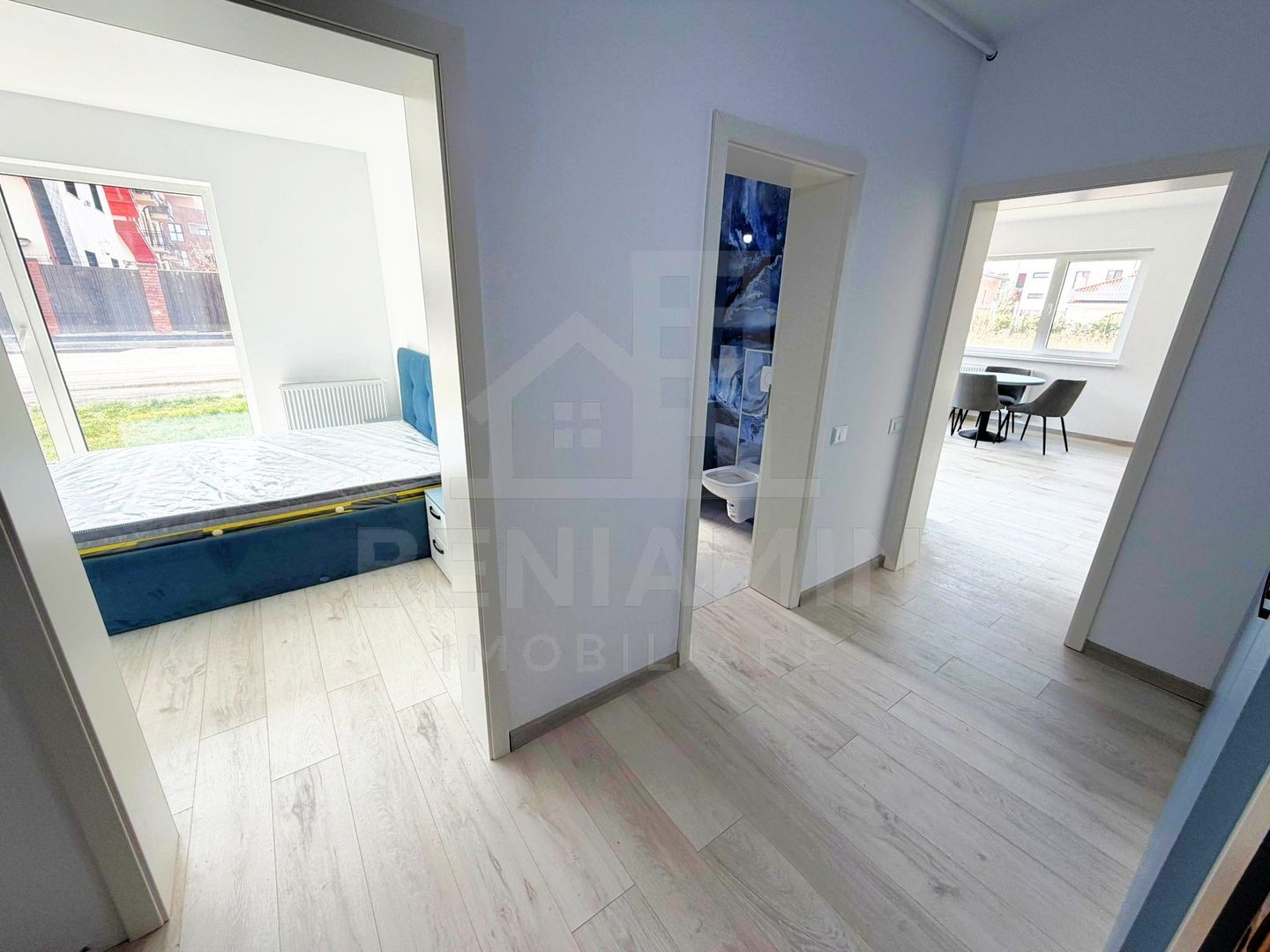 2 Camere-Coresi-Parcare subterana-55mp-Nelocuit-Mobilat-Utilat-Liber - imaginea 10