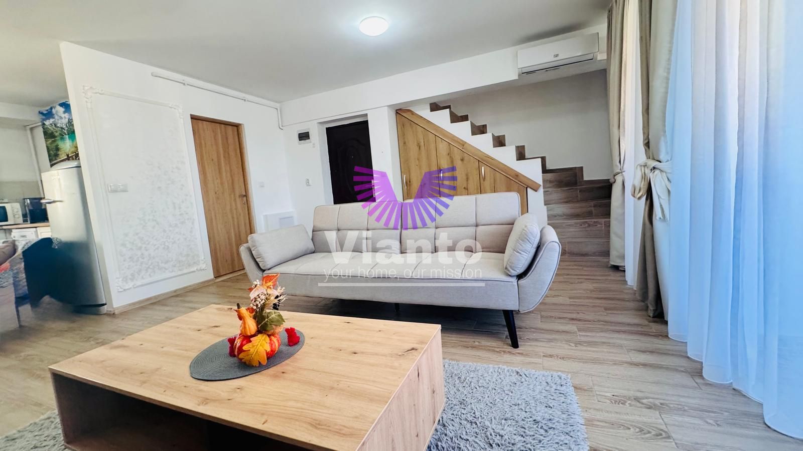 Apartament 3 camere mobilat si utilat compet - Zona sub-Arini - Calea Poplacii