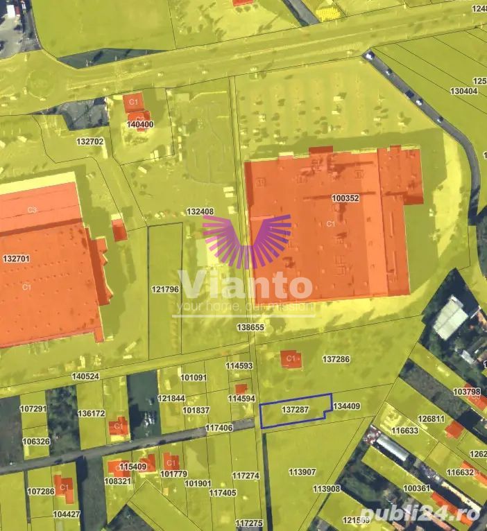 Teren intravilat| Zona rezidentila 1156 mp-TURNISOR