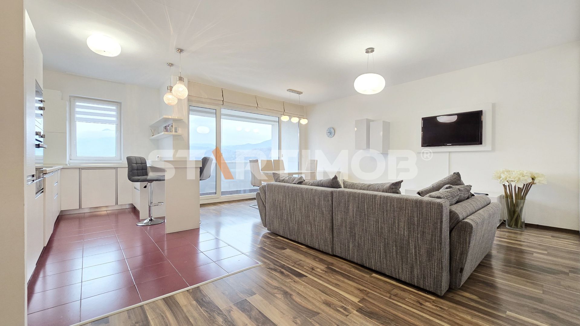 Apartament mobilat doua camere Alphaville