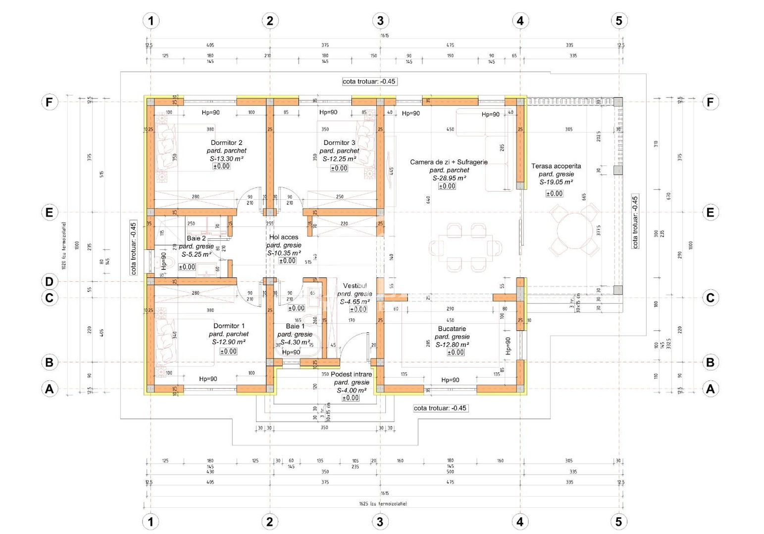 Casa la rosu 150m2 in Mocira MM teren 5,5 ari COMISION 0% - imaginea 4