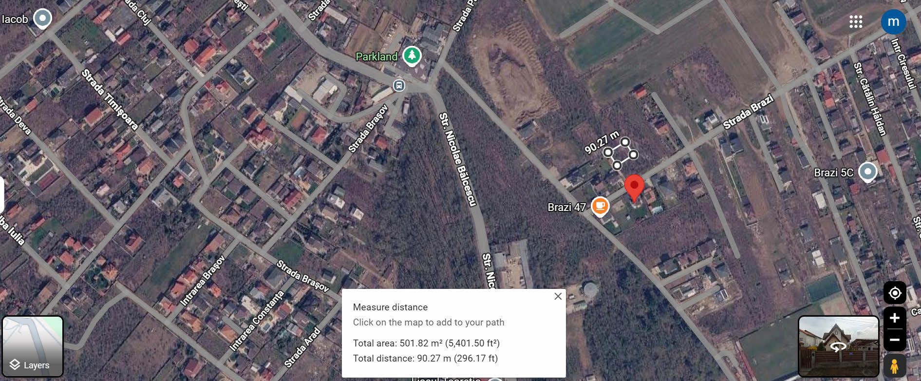 Vand teren intravilan in localitatea Branesti, 500mp - imaginea 4