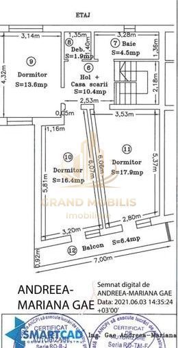 Duplex 126 MP | 4 Camere | 2 Băi | Încălzire în Pardoseală! Investiție