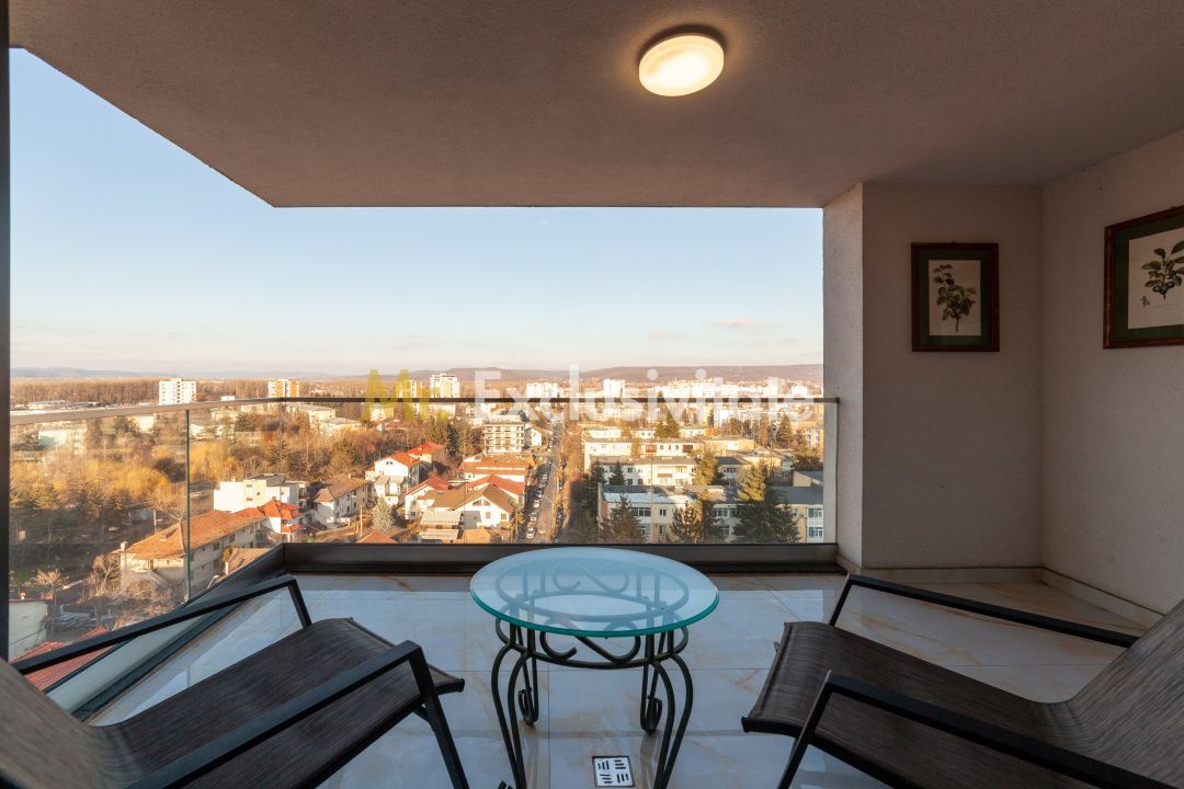 Apartament ultracentral - 3 camere, 167 mp, 2 terase, 2 locuri de parc subterane - imaginea 9