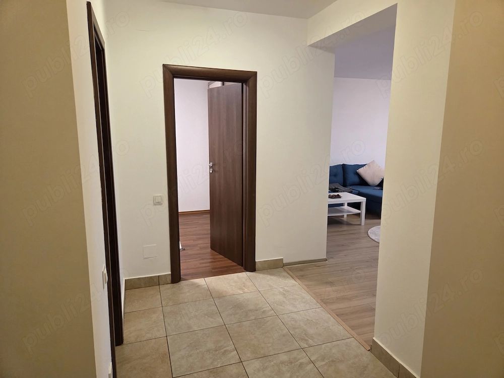 De inchiriat-Apartament 2 camere, 58m2, parcare subterana, comfort 1, Straulesti