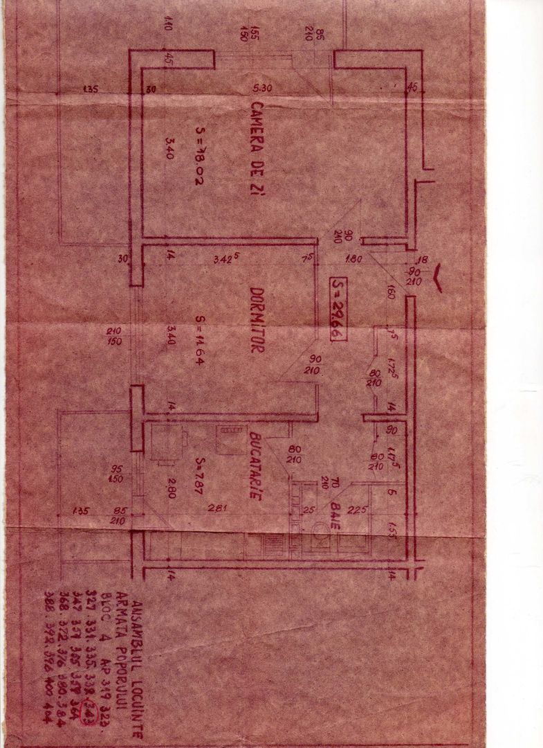Apartament 2 camere decomandat, mobilat, Militari