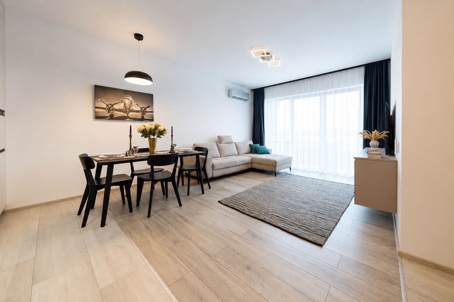 Apartament Premium cu 2 camere | Prima închiriere | Mobilat și utilat - imaginea 4