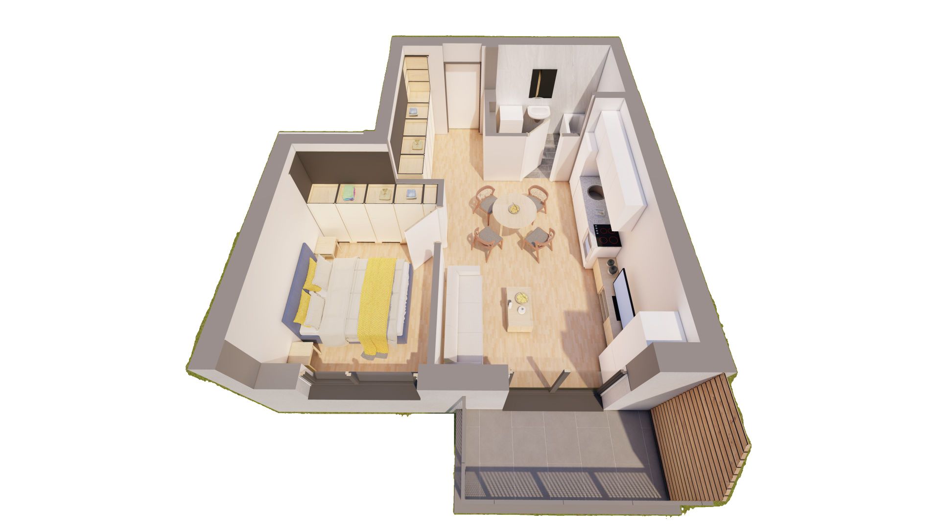 Imagine 7 - R39 ARED City | Apartament nou, locație deja verificată