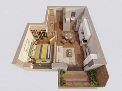 Apartament nou 2 camere în ARED AFI – Cel mai mic preț - comision 0