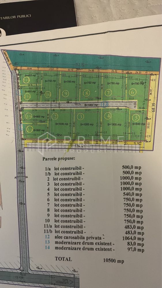 Teren Intravilan 750 mp + Cotă Parte Drum – Zonă Superbă și Liniștită - imaginea 3