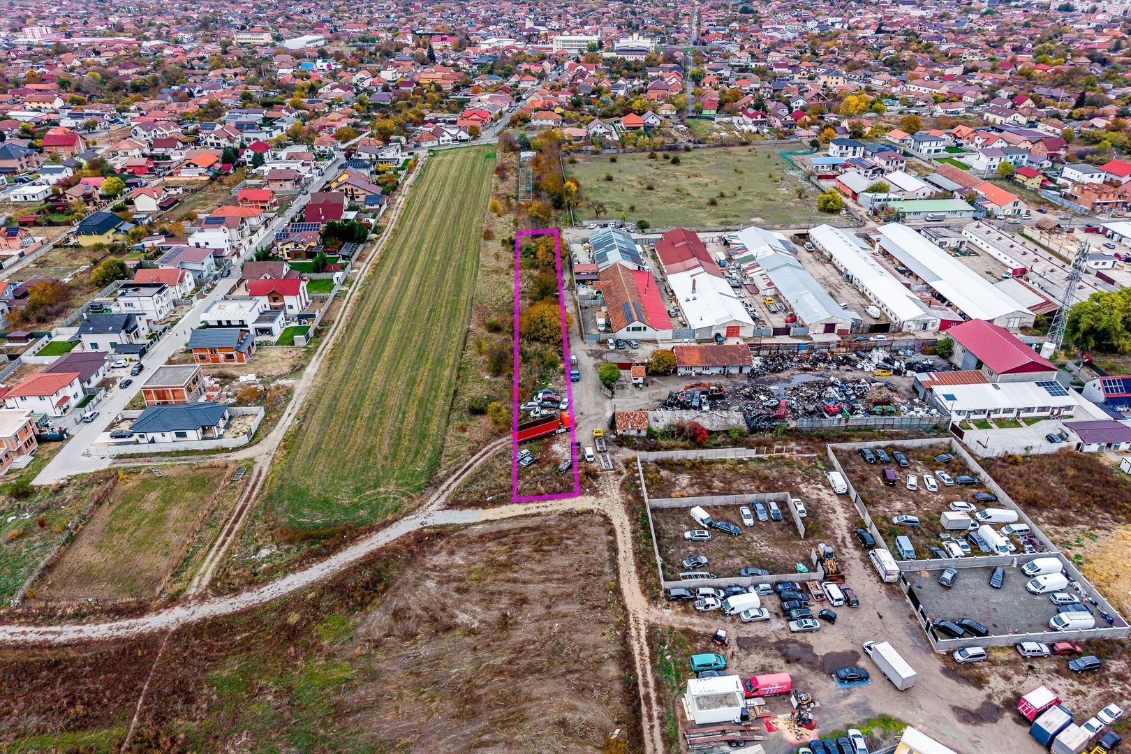 Imagine 6 - Teren de 2500 mp cu posibilitate de parcelare în Bujac Arad