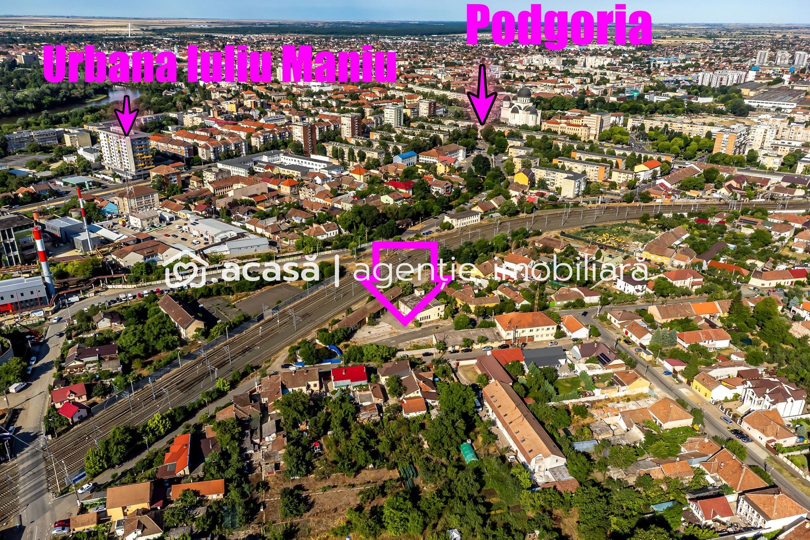 Imagine 1 - Pret nou! Teren 3151 mp aproape de centrul Aradului
