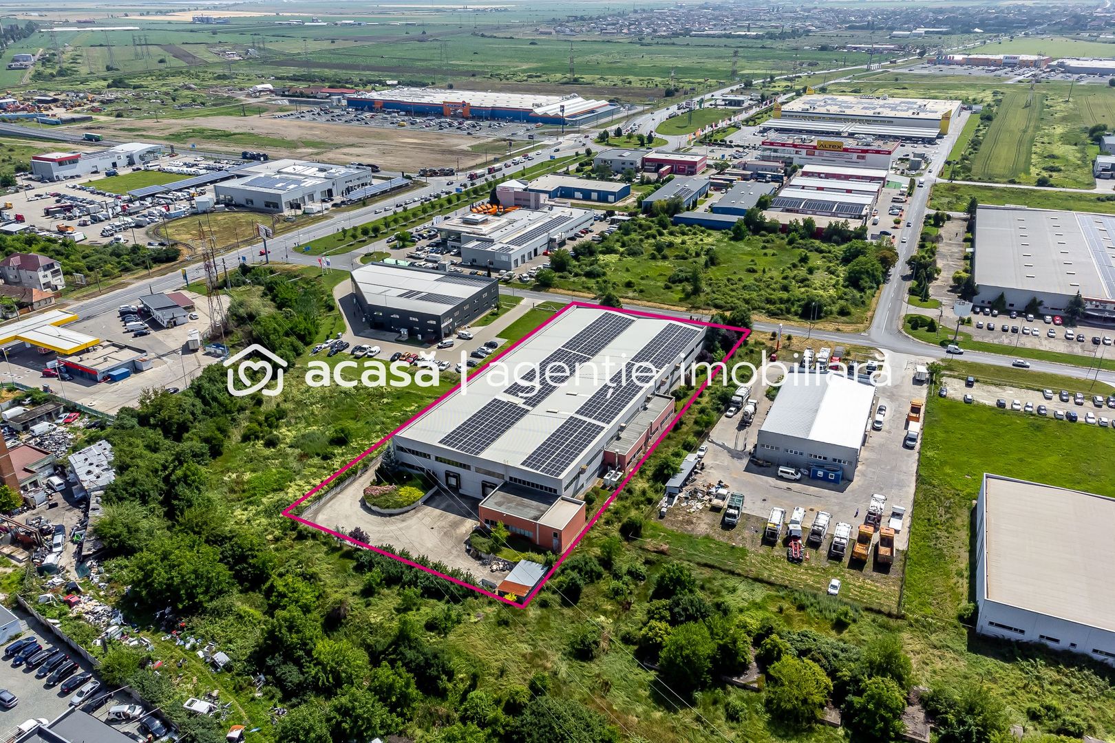 Imagine 2 - Oportunitate: Hală de producție și depozitare cu birouri în Arad
