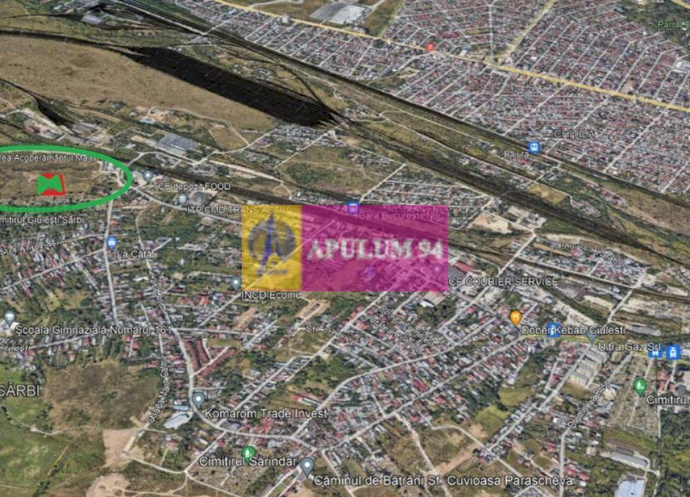 Teren Sectorul 6 - Giulesti Sarbi- Artera Drumul Sabareni