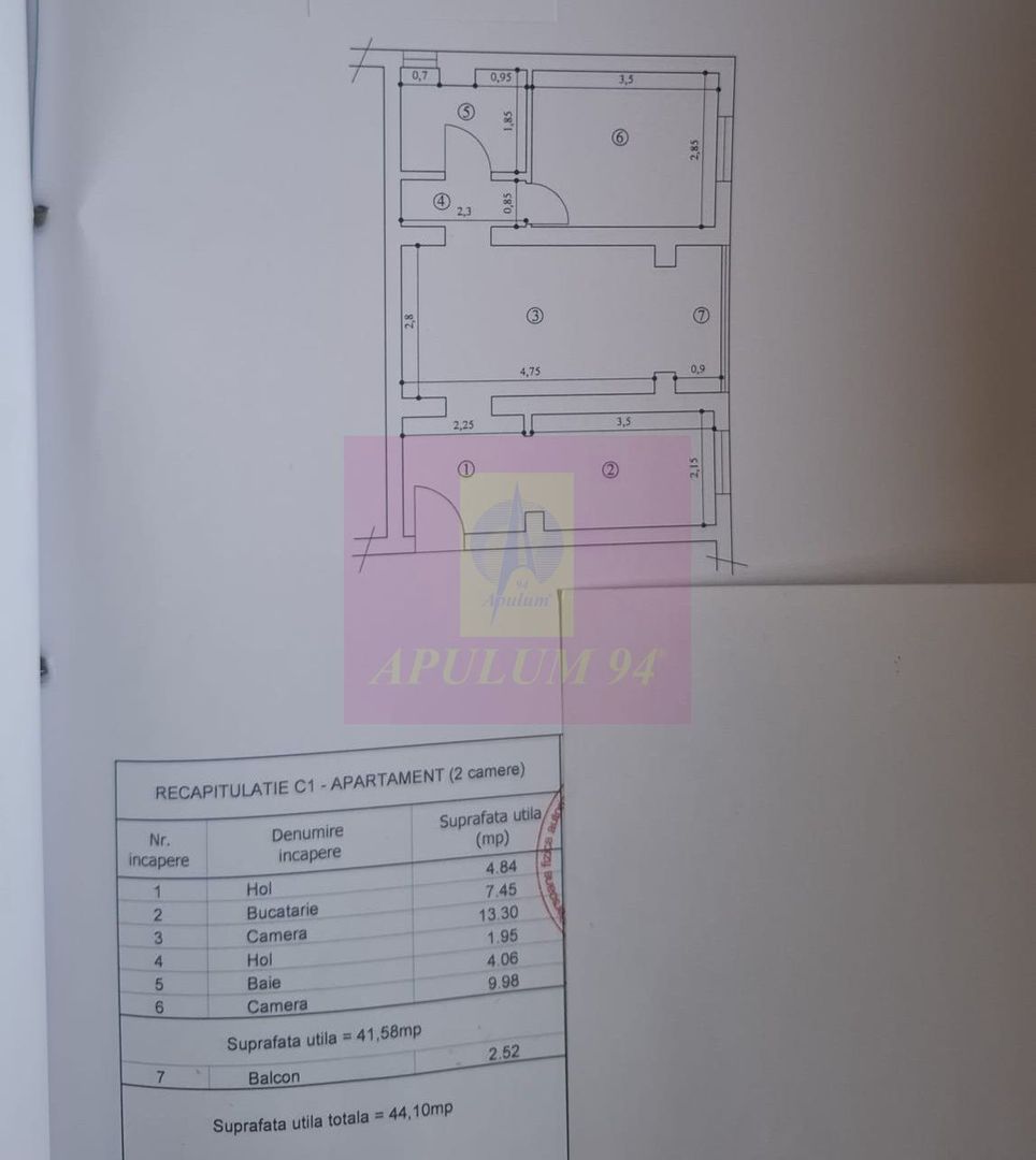 Apartament cu 2 camere de vanzare in Sinaia