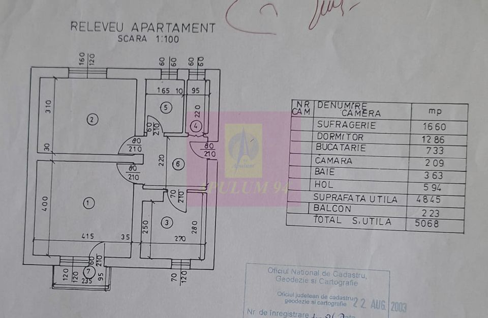 Apartament cu 2 camere de vanzare in Poiana Campina - imaginea 7