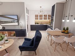 Apartament decomandat în ARED CITY,  2 camere, parcare inclusă