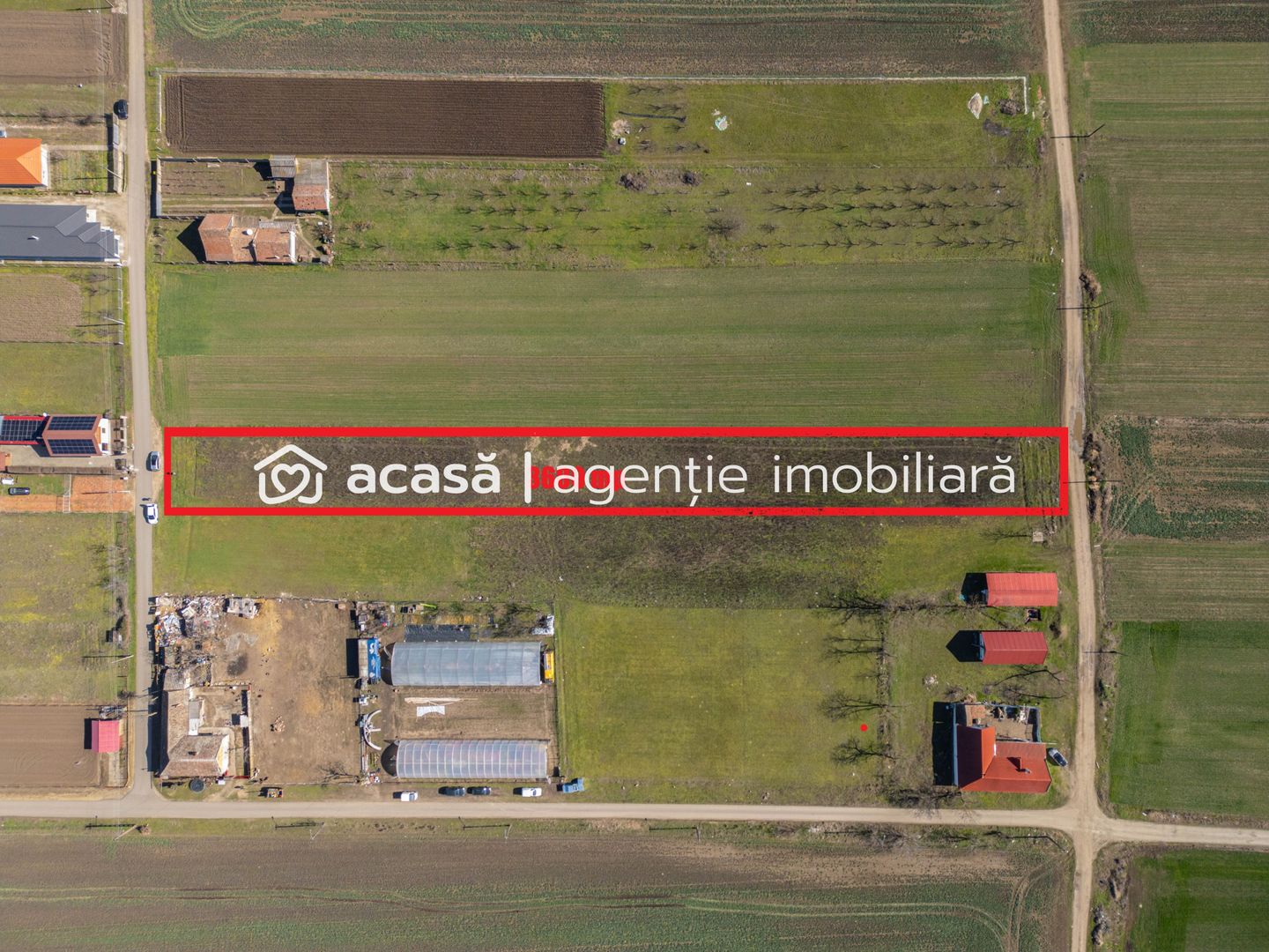 Imagine 2 - Teren 3.600 mp în Curtici, 2 fronturi stradale – La doar 20 km de Arad