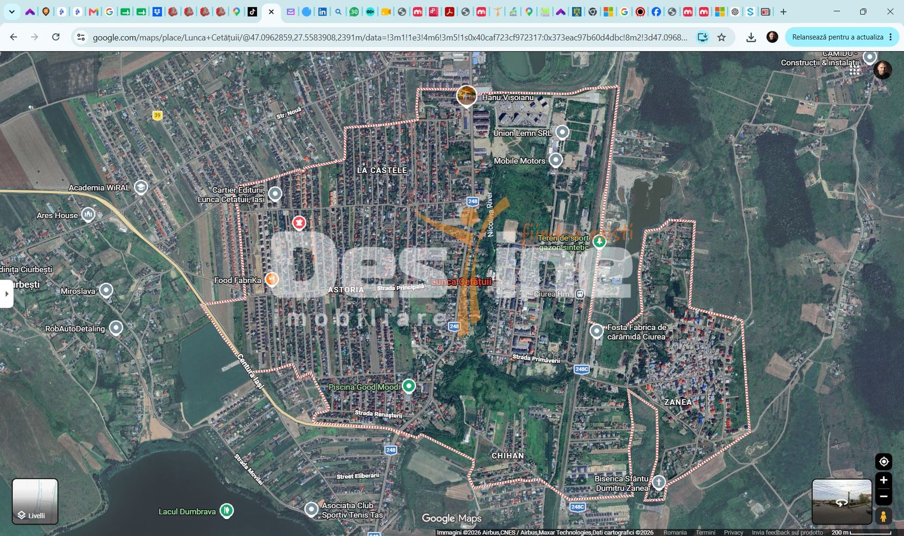 Teren intravilan 1.000 mp, deschidere 53,30 m, Lunca Cetățuii, Ciurea