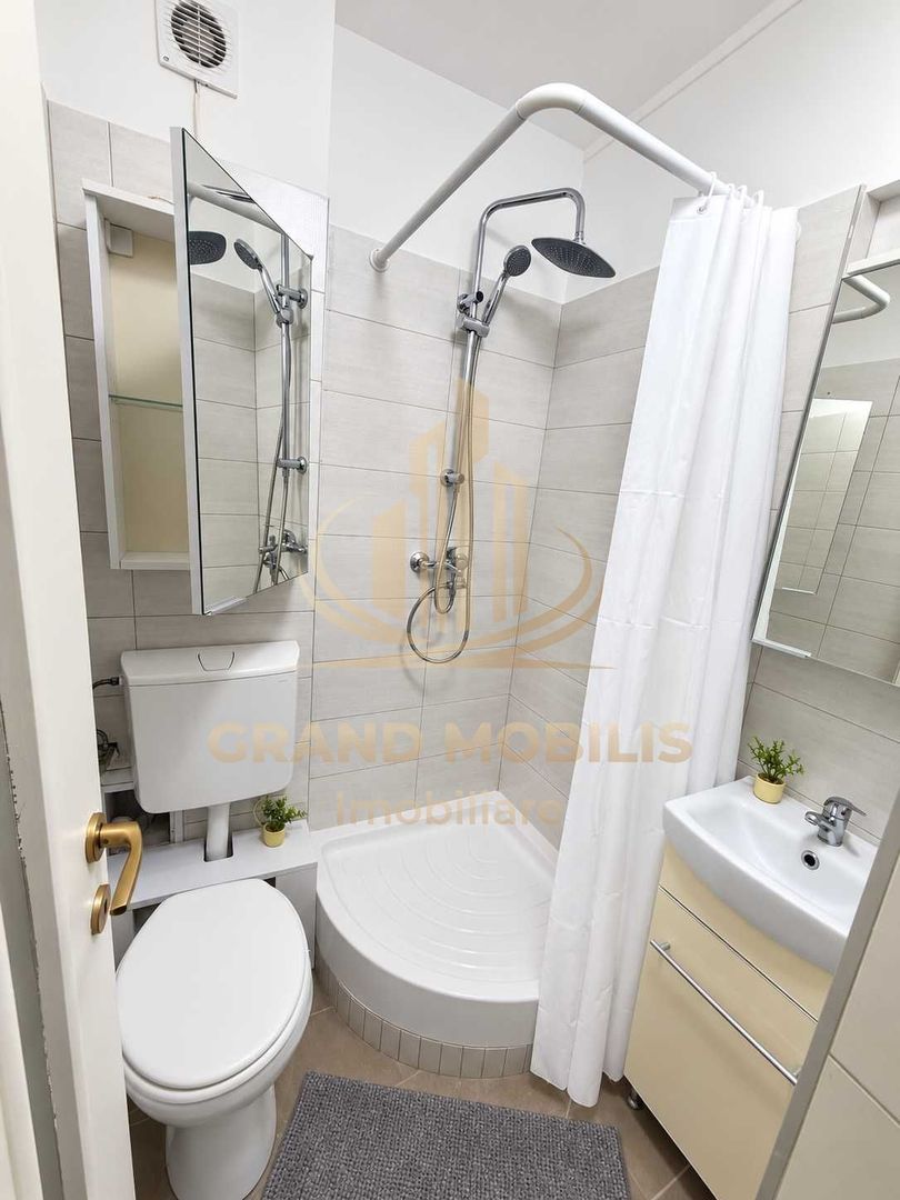Garsonieră renovată complet, mobilată și utilată - Modern - imaginea 6