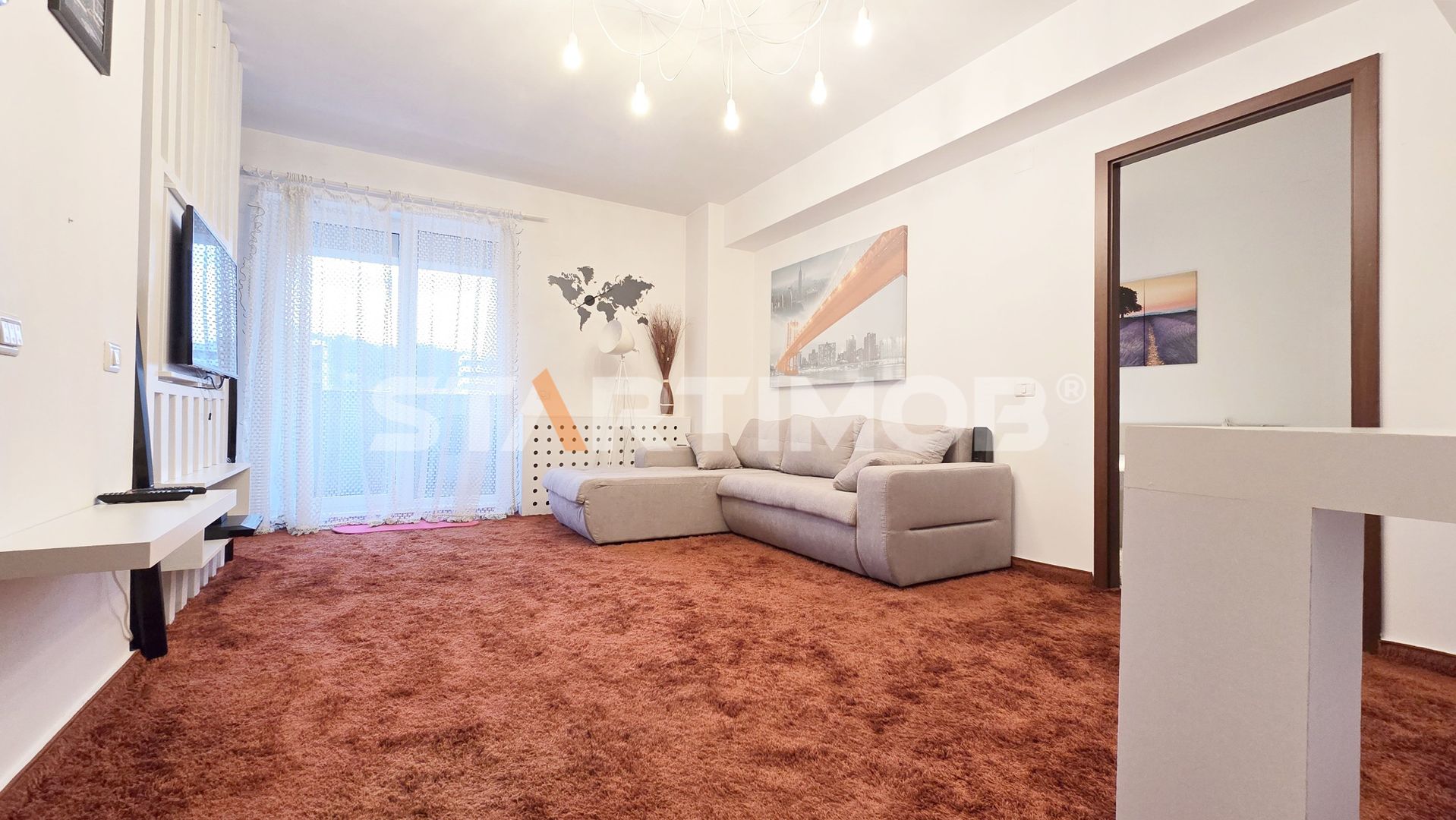 Apartament mobilat Alphaville cu parcare acoperita