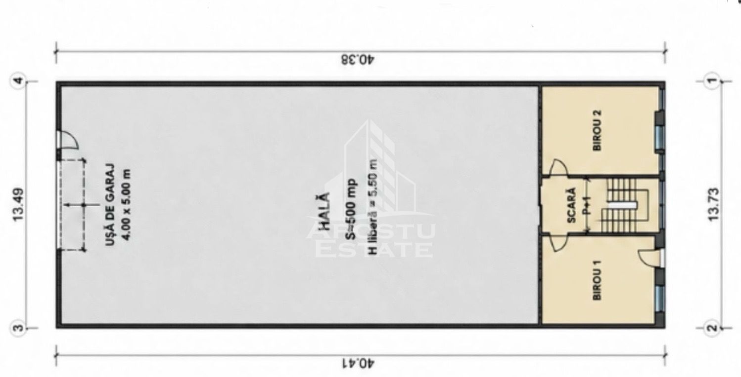 Hala si birouri de inchiriat, 600 mp , zona Mehala - imaginea 4