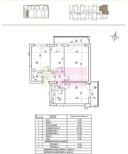 Vanzare apartament de 3 camere la Dristor-Baba Novac, metrou