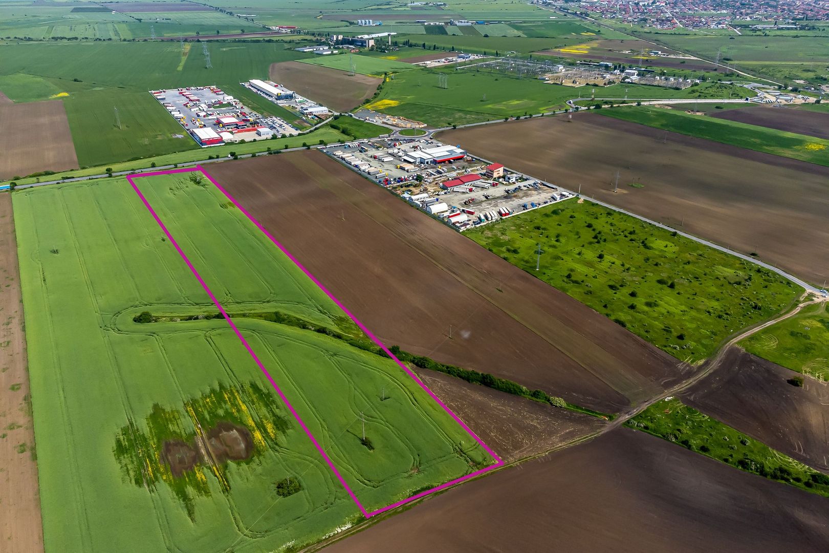 Imagine 2 - Teren intravilan cu PUZ aprobat în zona de centură Nord
