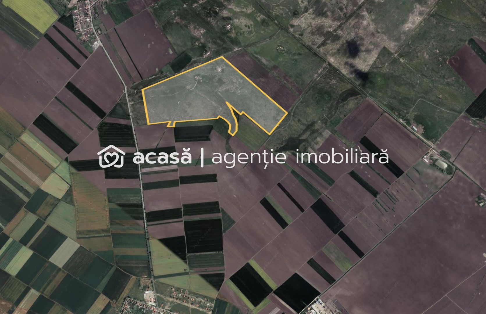 Imagine 2 - Teren 42 ha pentru parc fotovoltaic – Macea, Arad