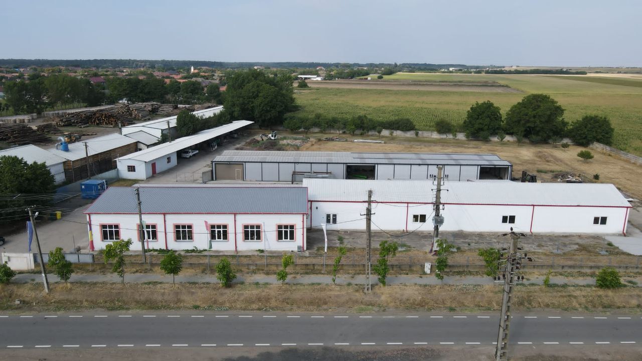 Imagine 1 - Hale depozitare/producție 2.000 mp si 10.000 mp teren în Pecica