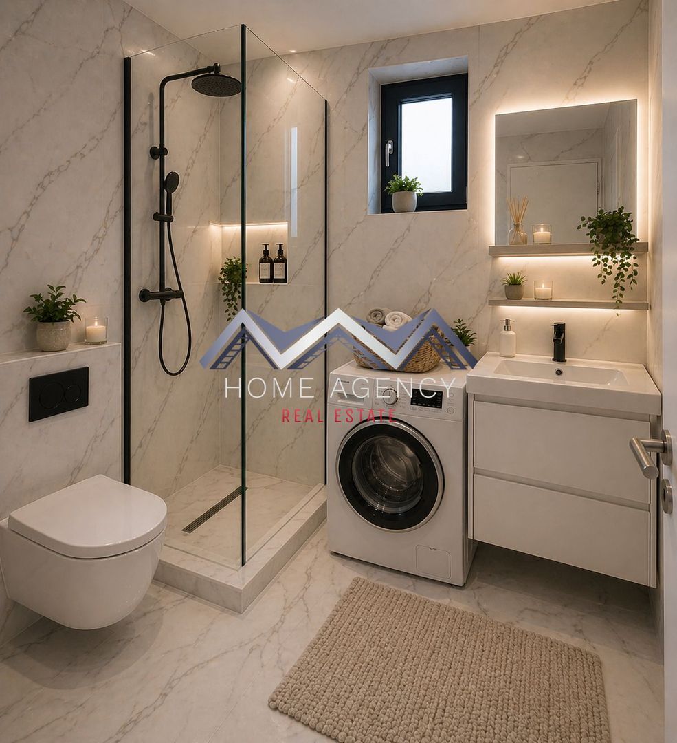 Apartament 2 camere Otopeni central | parcare subterană + bucătărie închisă - imaginea 5