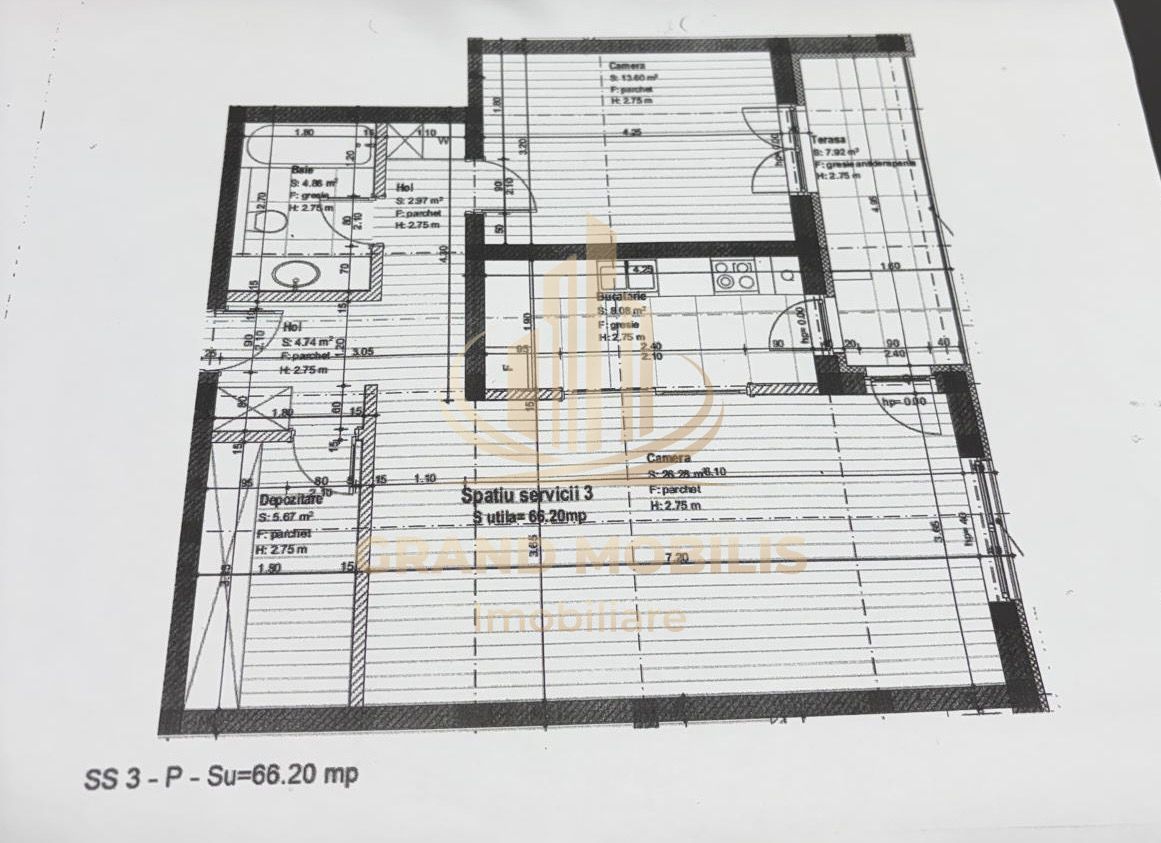 Apartament tip SAD de vânzare – 66.20 mp, locație excelentă - imaginea 8