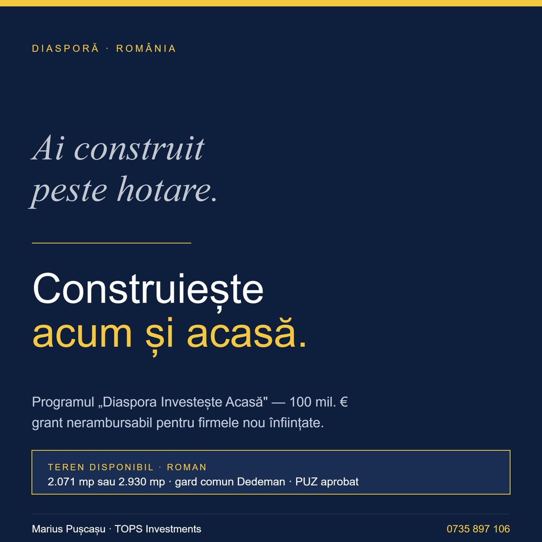 Teren industrial & comercial lângă Dedeman Roman! 📢 - imaginea 4