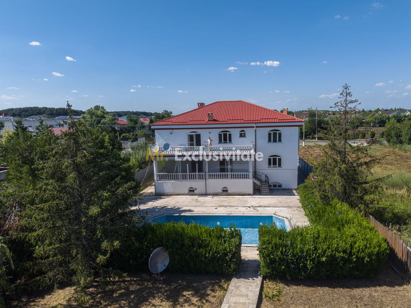 Domeniu privat 5.000 mp, cu reședință de 625 mp și piscină, Corbeanca - imaginea 3