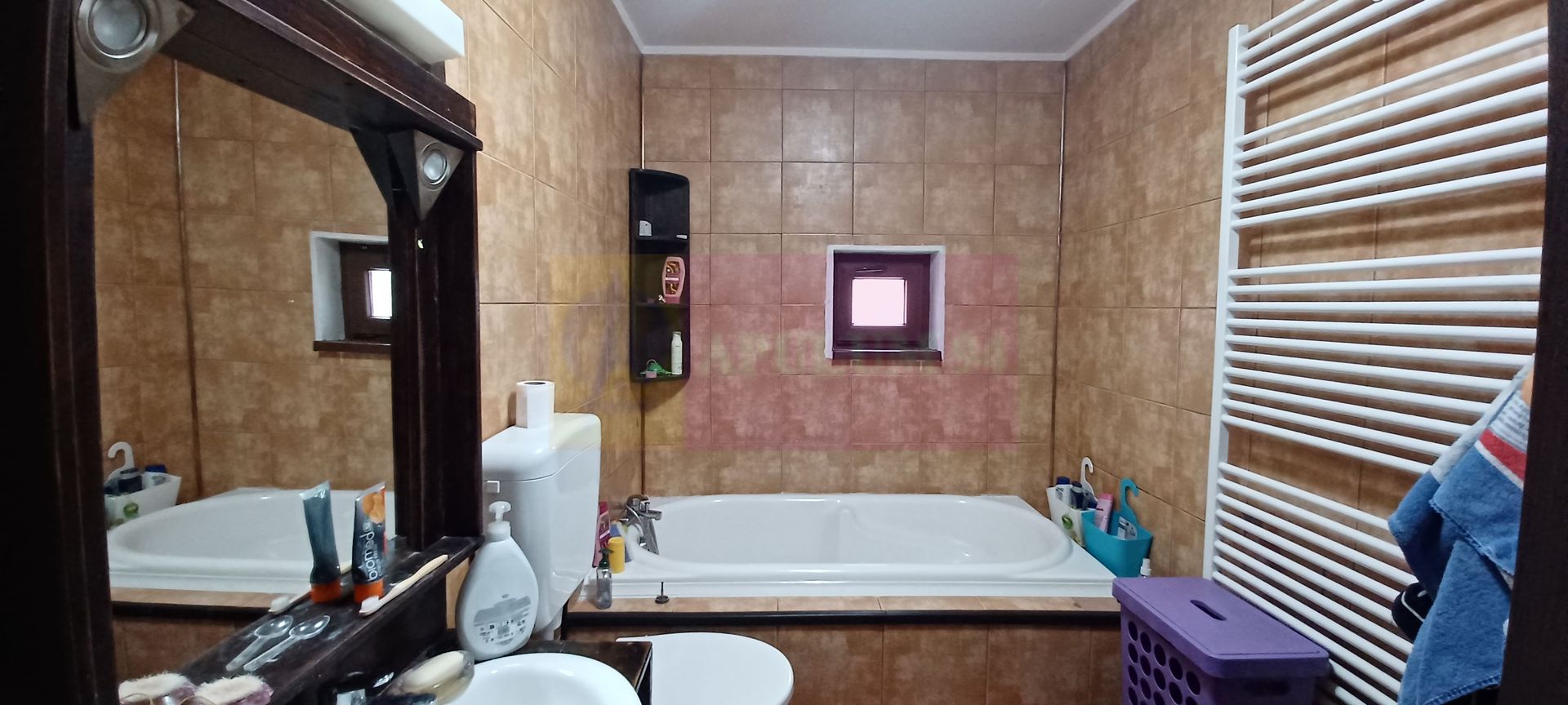 Săbăreni, casă 2011, P+M 4 camere + dependințe, curte 500 mp