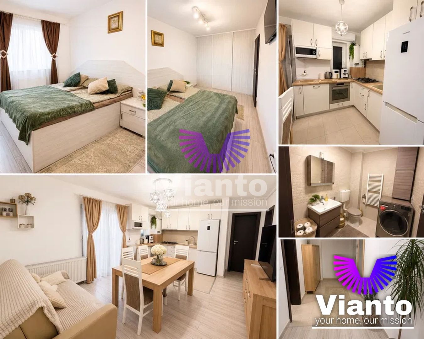 Apartament modern 3 camere + loc de parcare
