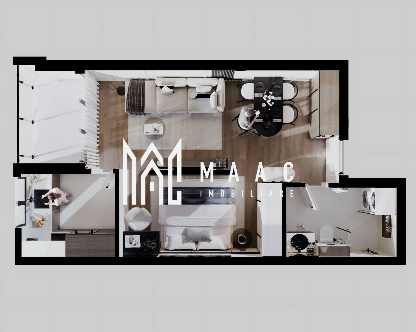 APARTAMENT TIP STUDIO I CALEA SURII MICI - imaginea 24