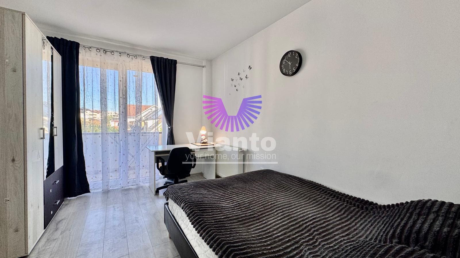 Apartament 2 Camere utilat si mobilat cu balcon si Parcare - Cartier Arhitectilor