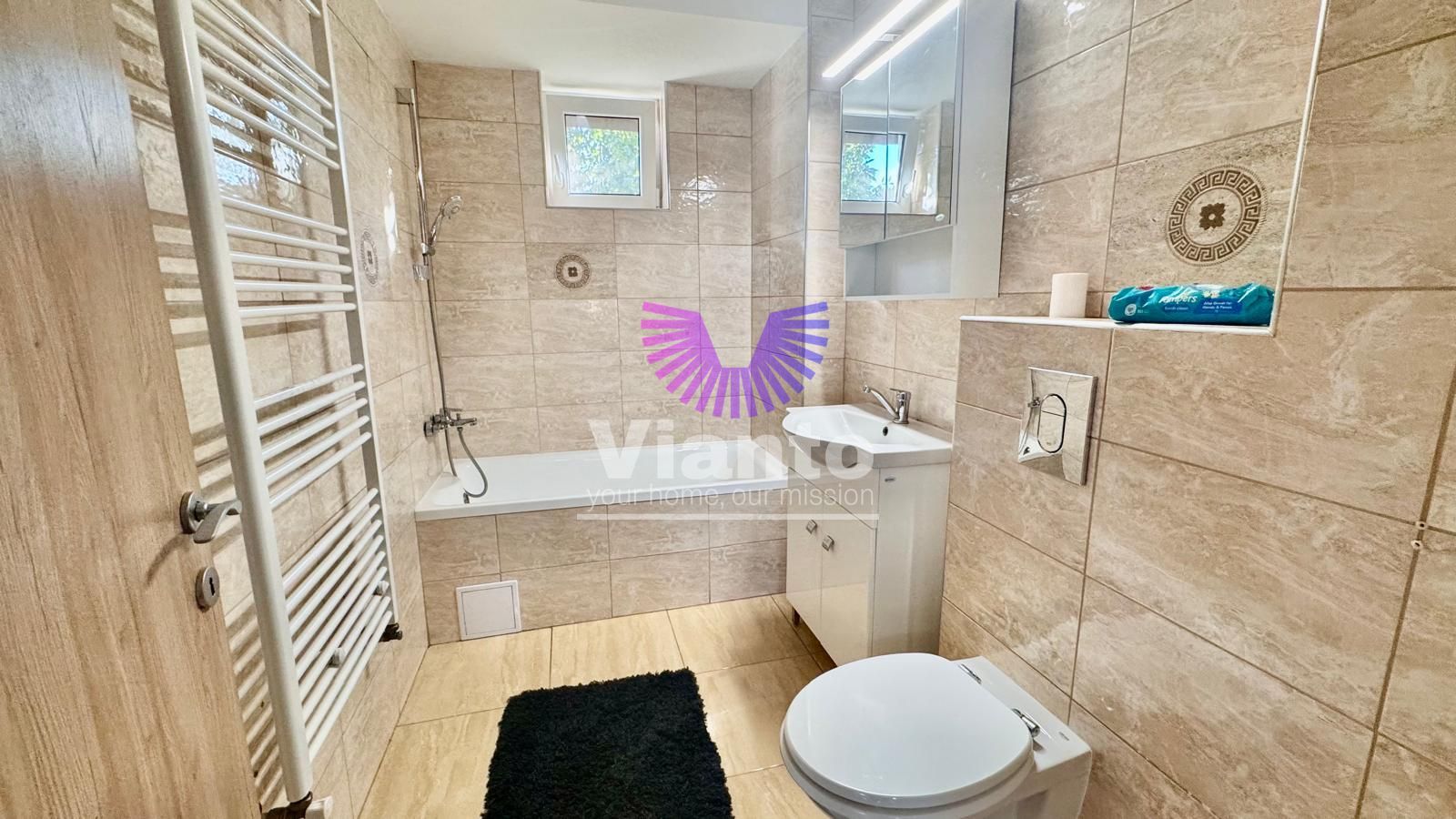 Apartament 3 camere mobilat si utilat compet - Zona sub-Arini - Calea Poplacii