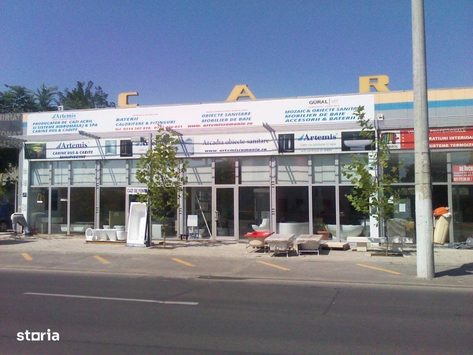 De închiriat showroom – 150 mp